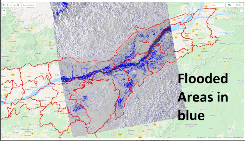 Assam Floods 2021: Emergency Response Mapping